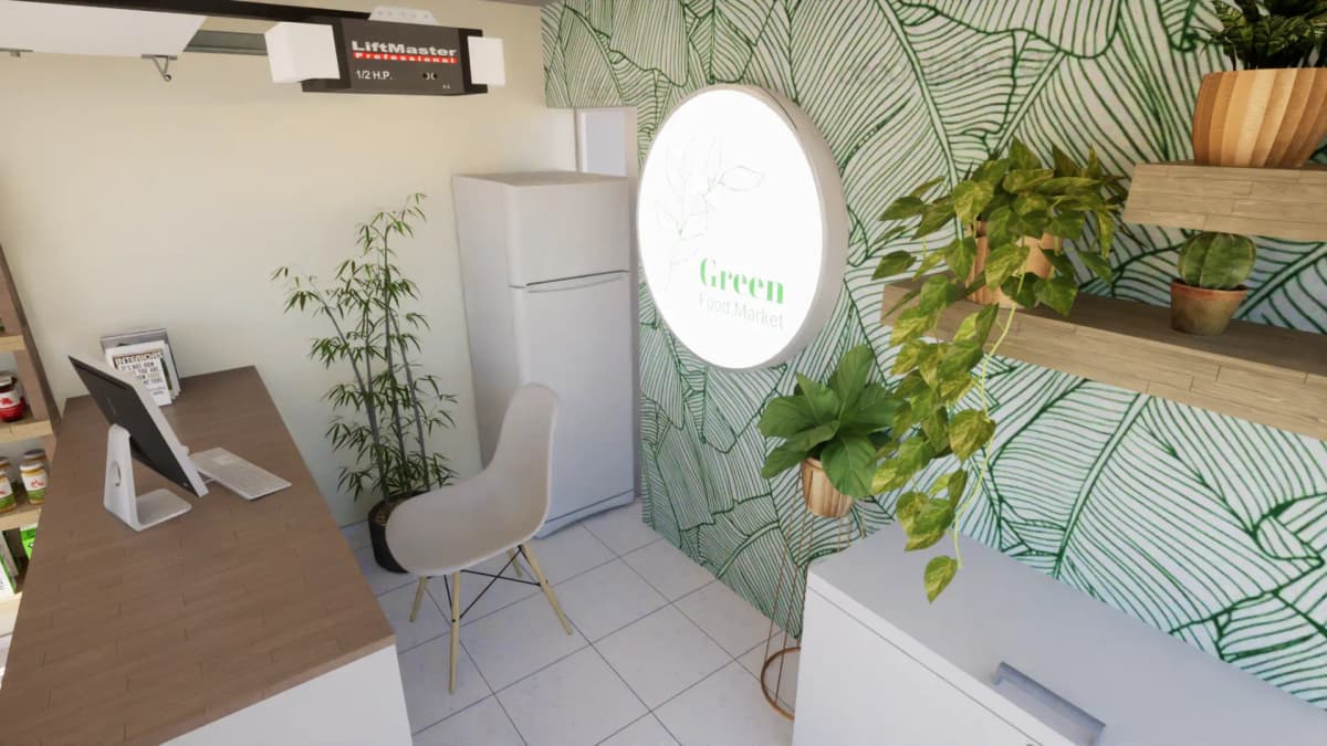 imagen del interior de la tienda