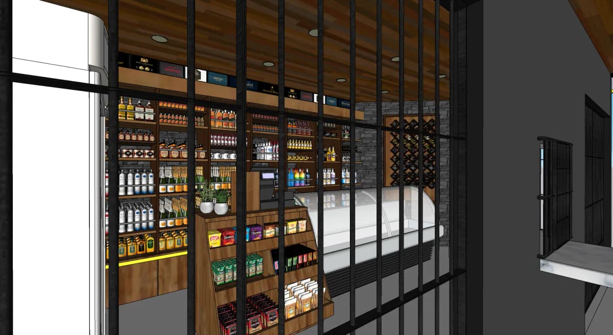imagen del interior de la licorera