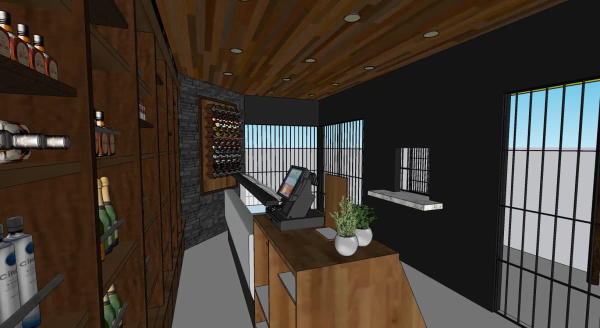 imagen del interior de la licorera
